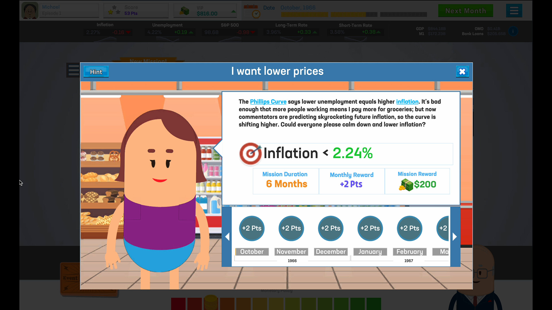 #5. Beat the Fed (Steam) 由: TideMill Group LLC