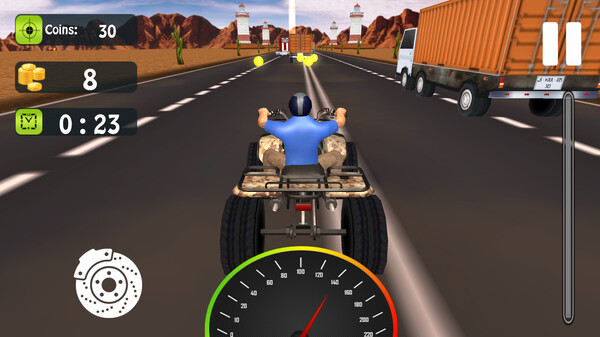Quad Bike Crazy Driver screenshot 7