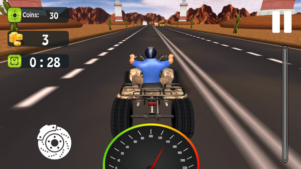 Quad Bike Crazy Driver screenshot 8