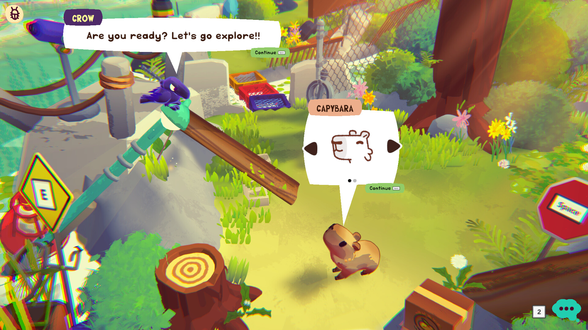 Capy Castaway gameplay screenshot 1