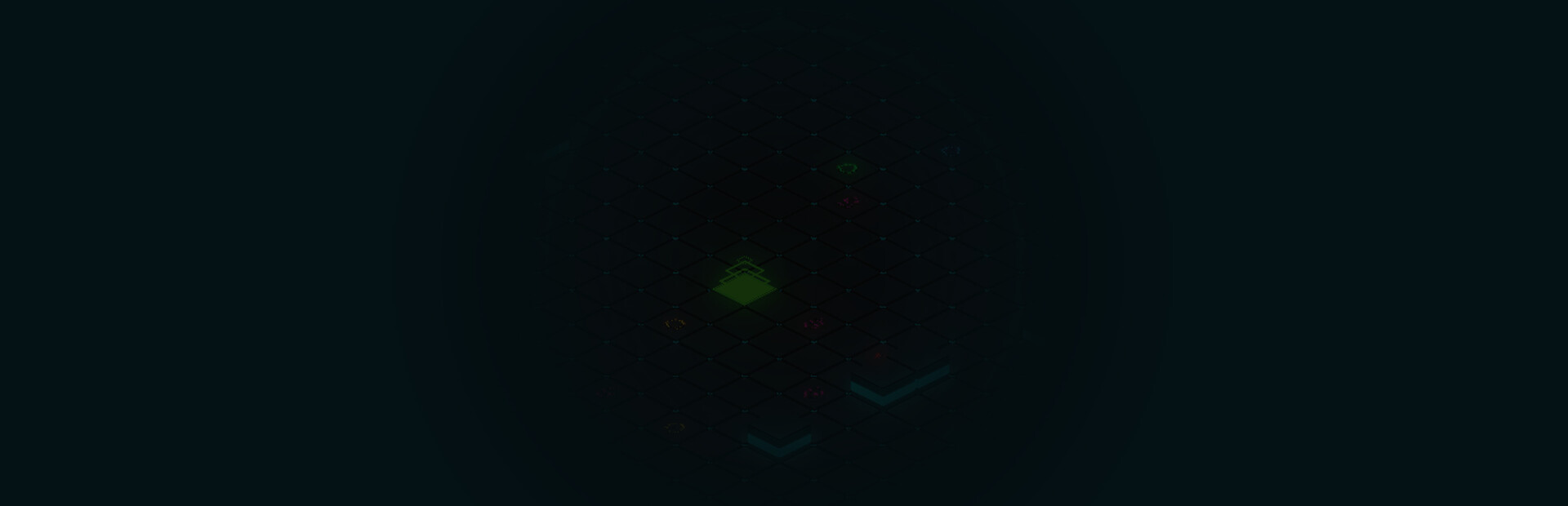 Neon Grid Defenders