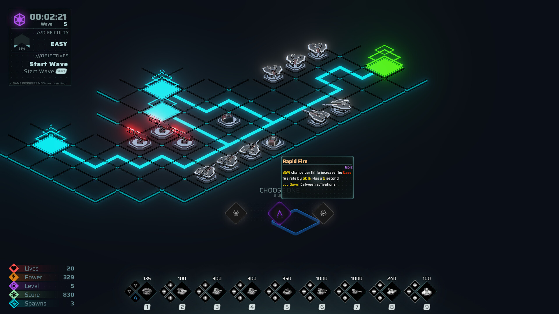 Neon Grid Defenders screenshot 14