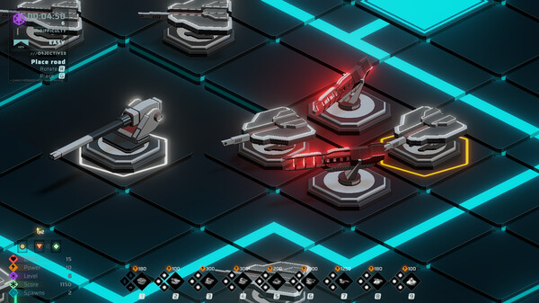 Neon Grid Defenders screenshot 4