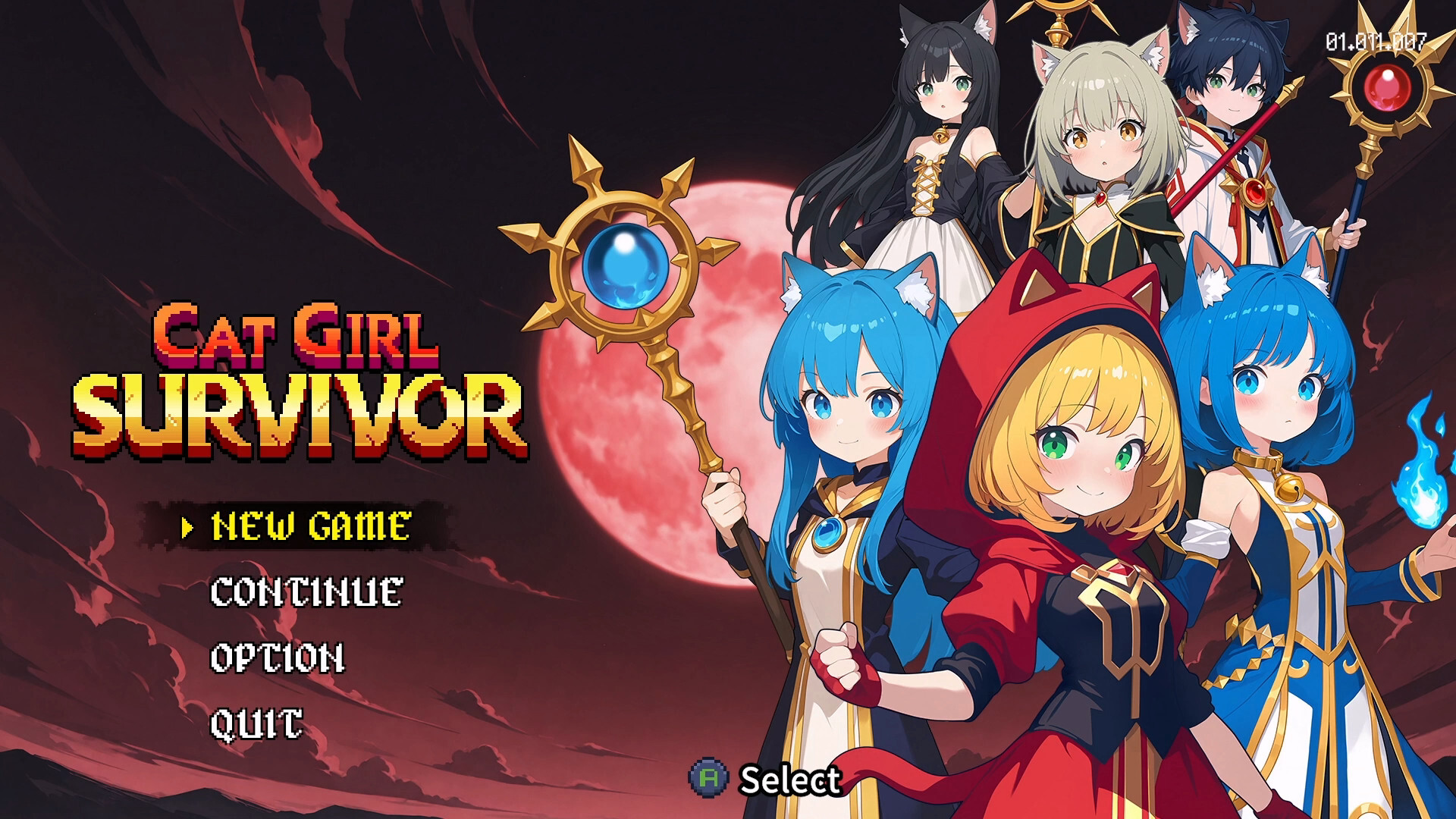 Cat Girl Survivor gameplay screenshot 1