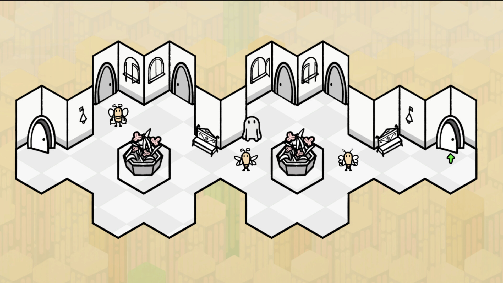 #1. Puzzled Hive (Steam) 由: Player Links Players(PLP漂流瓶)