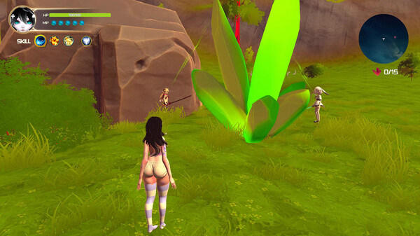 The Crystal Archer Girl.