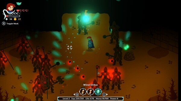 Screenshot z The Shadowed Rune