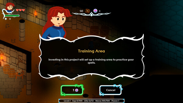 Screenshot z The Shadowed Rune