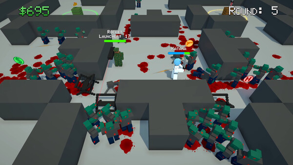Скриншот 1 из игры Box Zombies