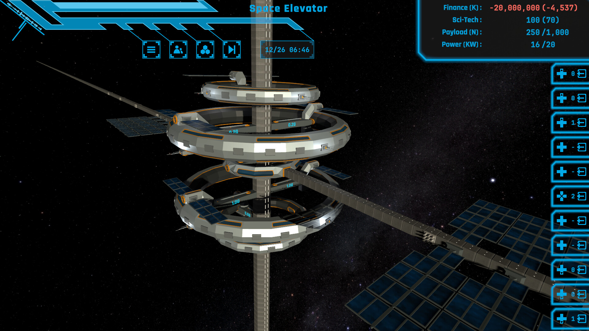 #2. Space Elevator Project (Steam) 由: VanilliA Studio