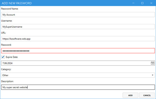 Kz Password Manager screenshot 5