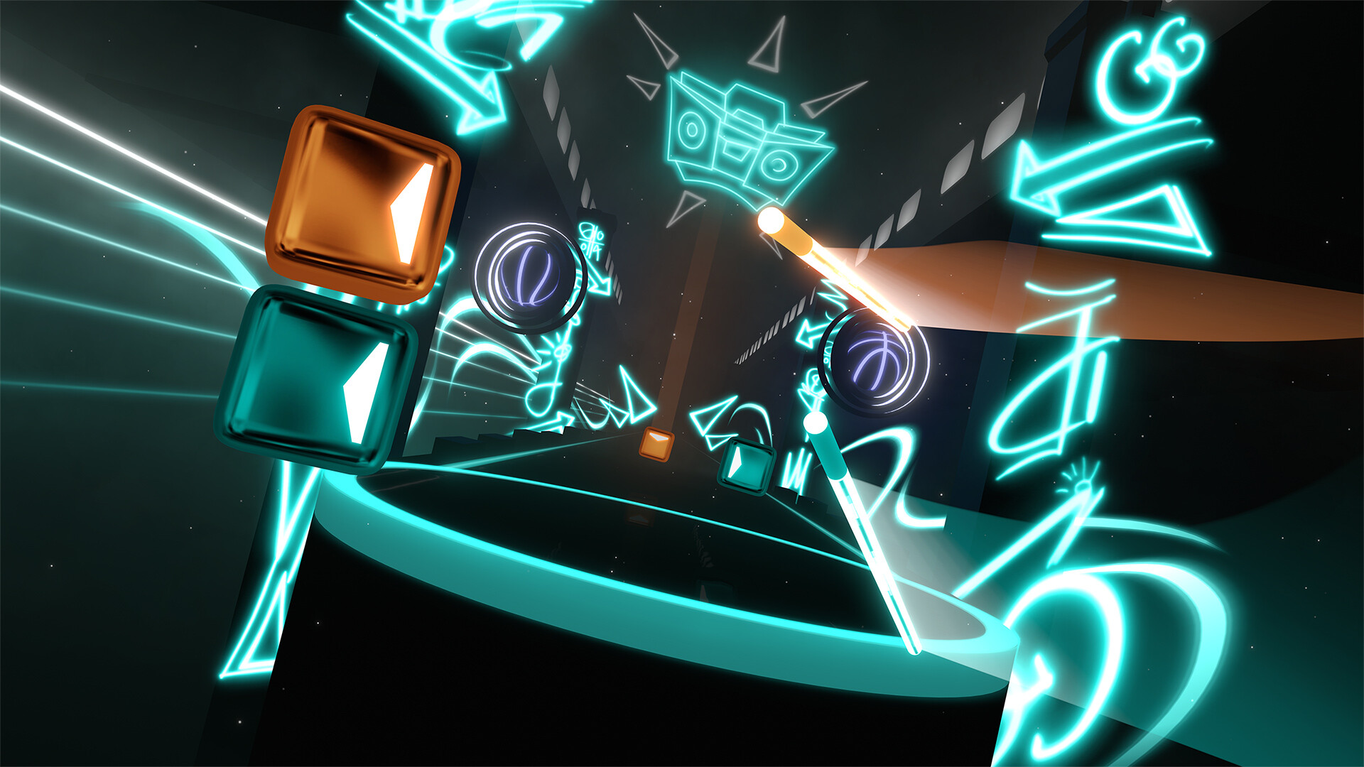 Beat Saber - 2Pac - "All Eyez On Me (feat. Big Syke)"のスクリーンショット 1