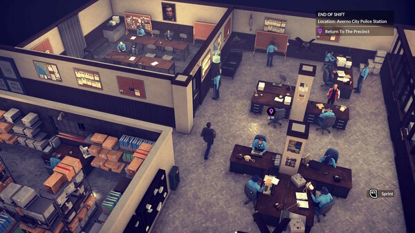 Скриншот из The Precinct Demo