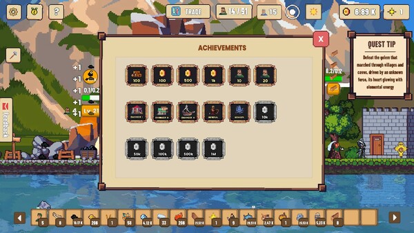 Incremental Town RPG.