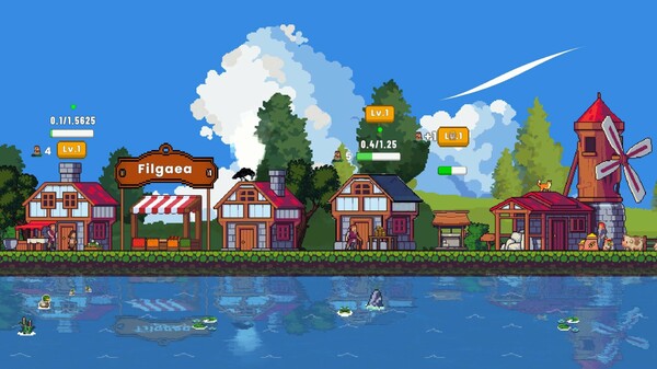 Incremental Town RPG