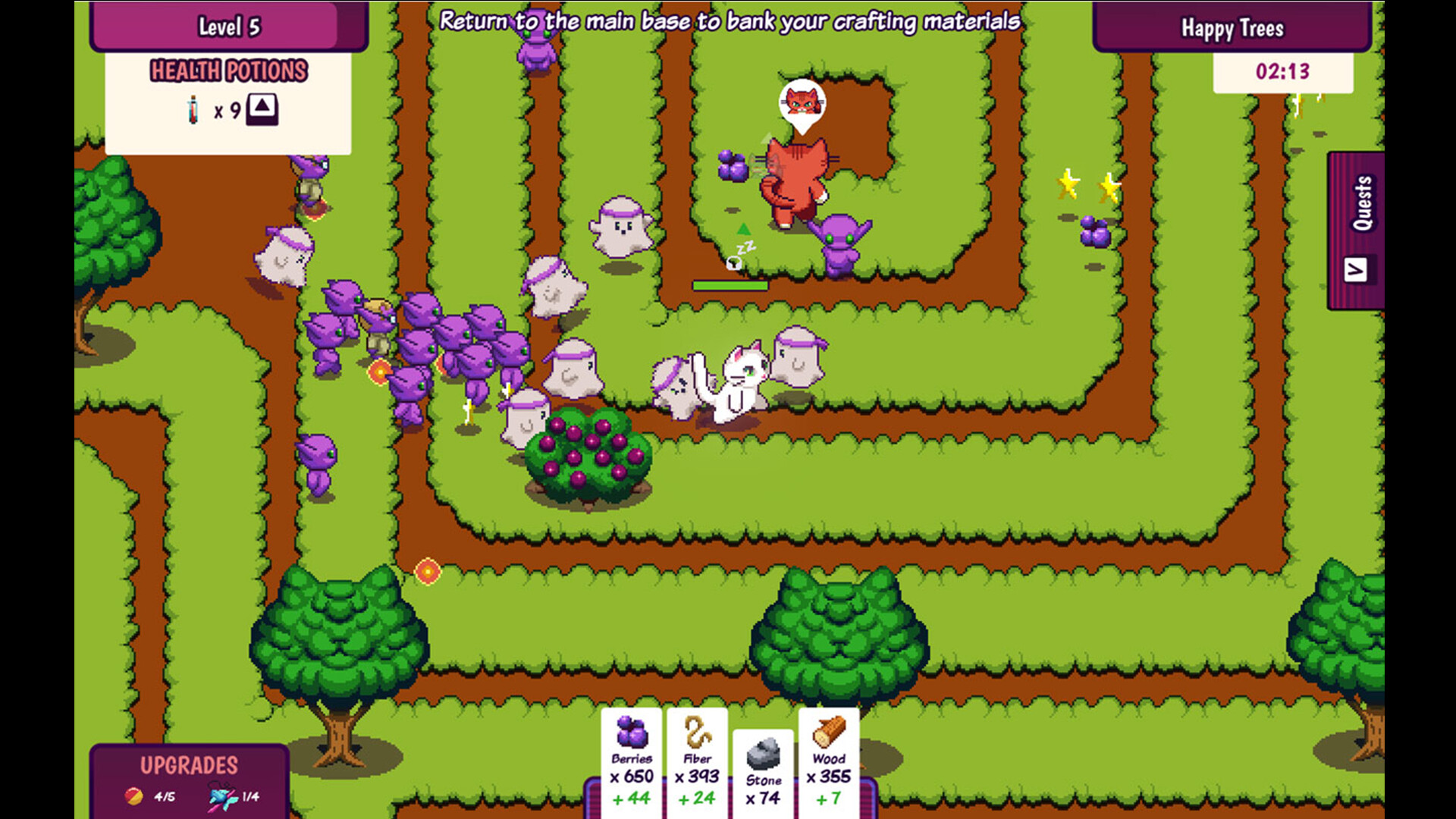 Cats vs. Aliens screenshot #3