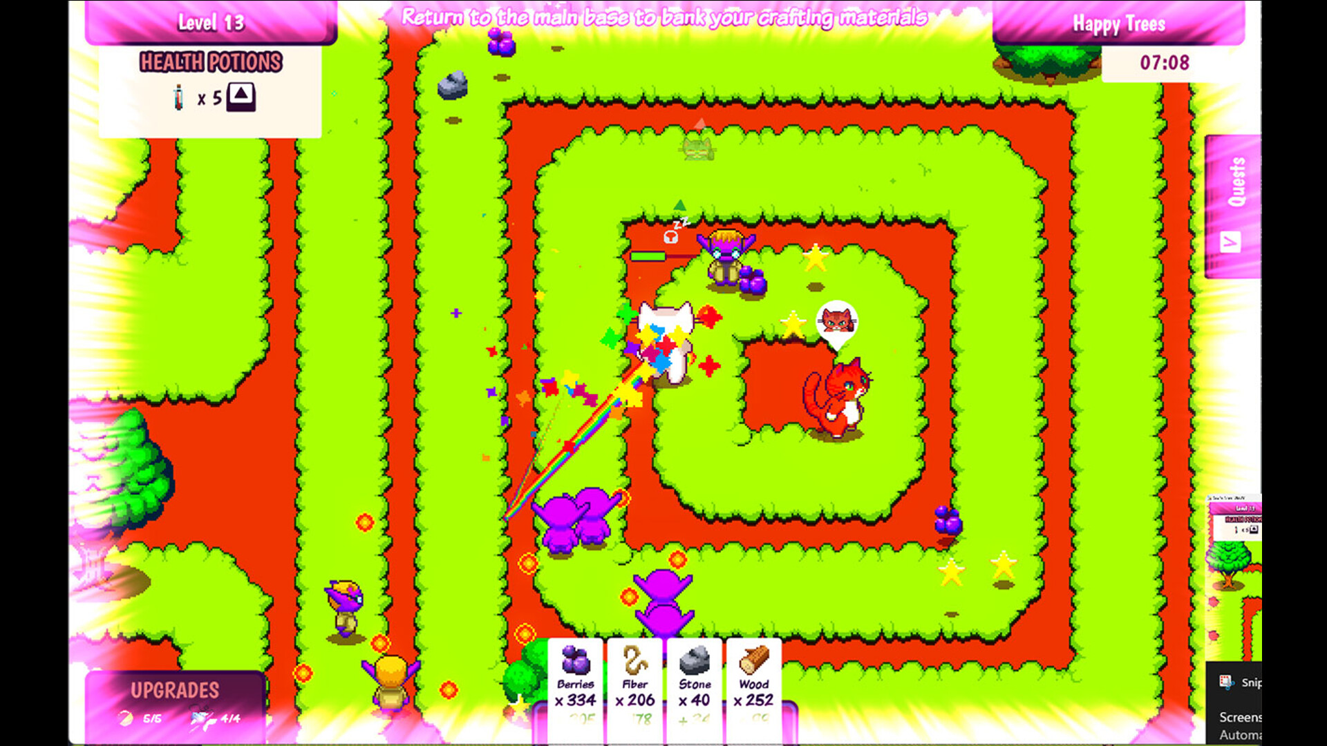 Cats vs. Aliens screenshot #1