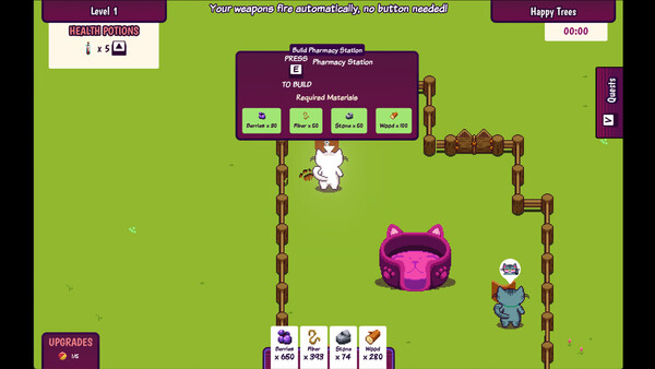 Скриншот 4 из игры Cats vs Aliens