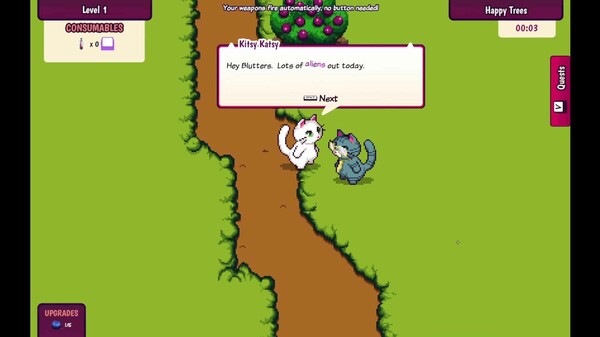 Cats vs. Aliens screenshot 1