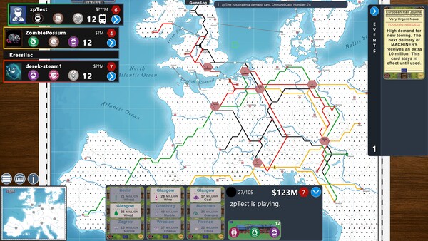 Screenshot of Empire Builder - Europe