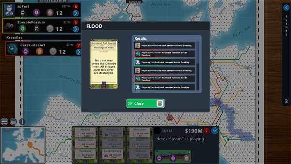 Screenshot of Empire Builder - Europe
