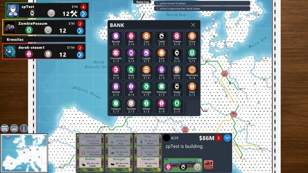 Screenshot of Empire Builder - Europe