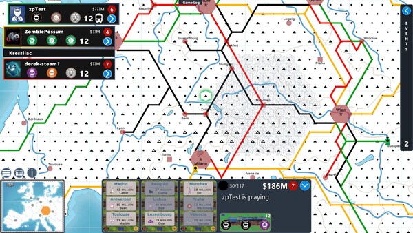 Screenshot of Empire Builder - Europe