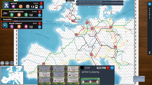 Screenshot of Empire Builder - Europe