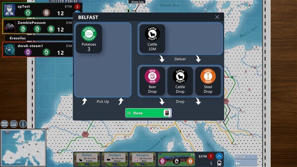 Screenshot of Empire Builder - Europe