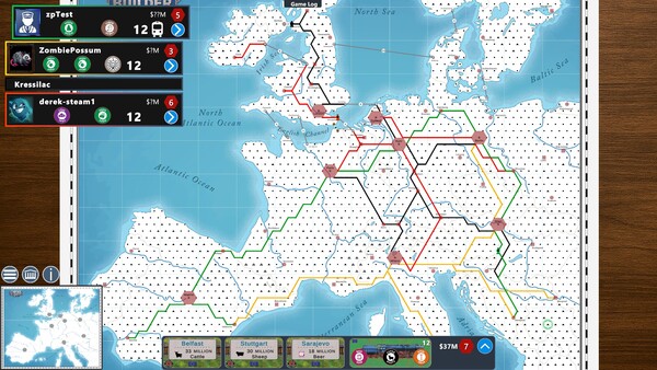 Screenshot of Empire Builder - Europe