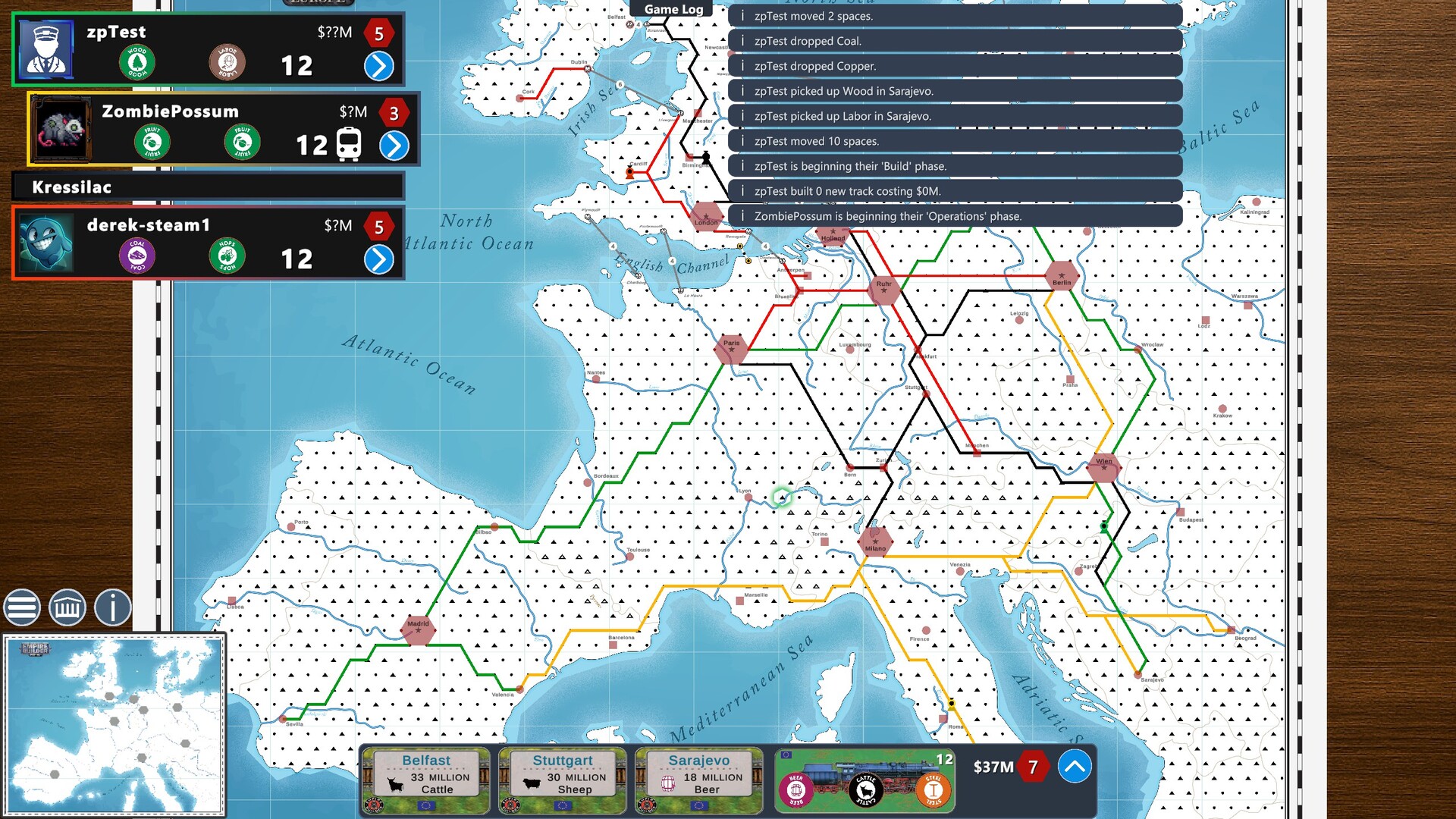 Empire Builder - Europe screenshot #10