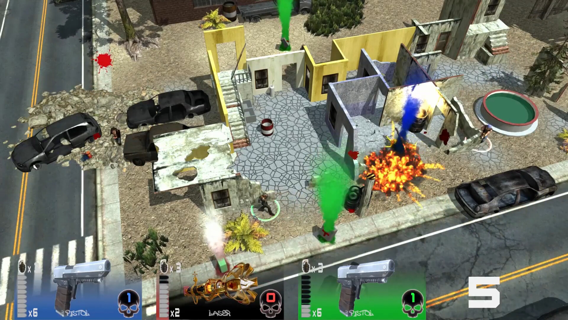 Four Elite Warriors Featured Screenshot #1