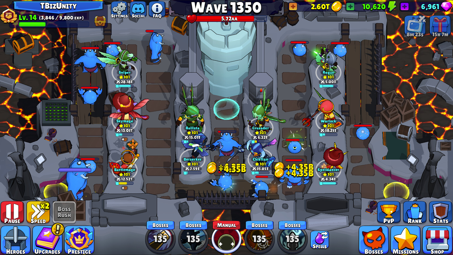 Idle Hero TD - Tower Defense screenshot #5