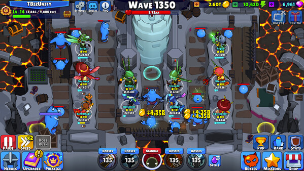 Idle Hero TD - Tower Defense RPG