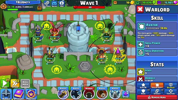 Idle Hero TD - Tower Defense RPG