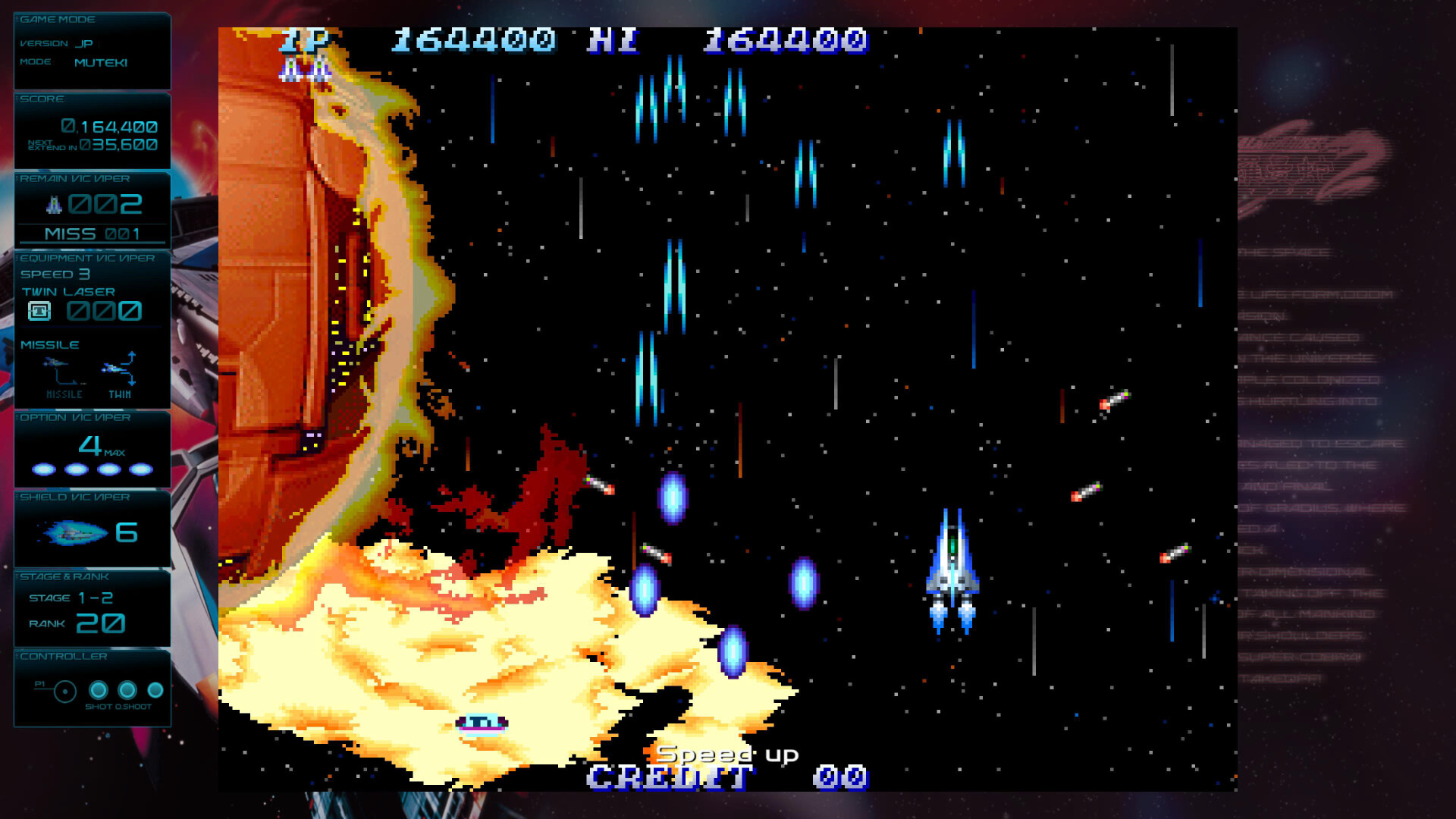 #8. GRADIUS ORIGINS (Steam) Bởi: KONAMI