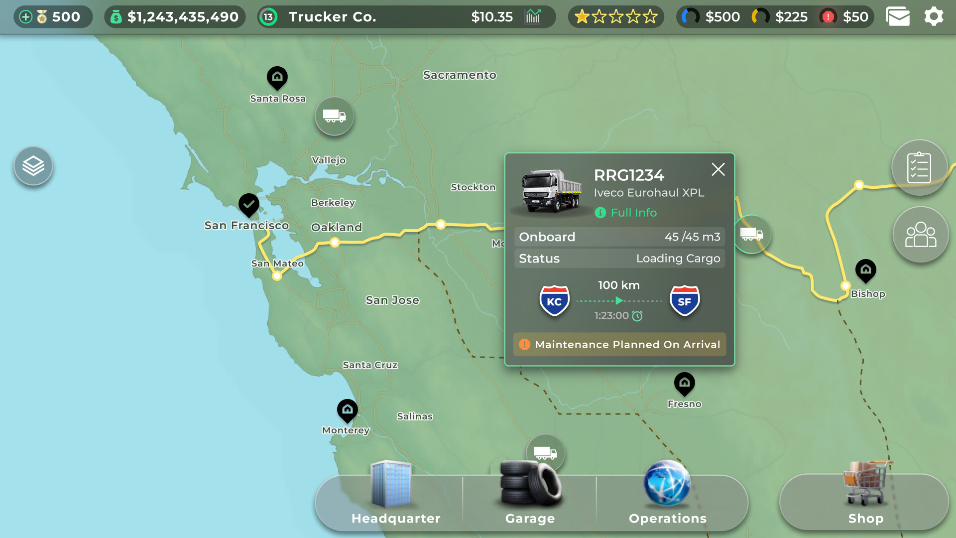 Truck Manager screenshot #2