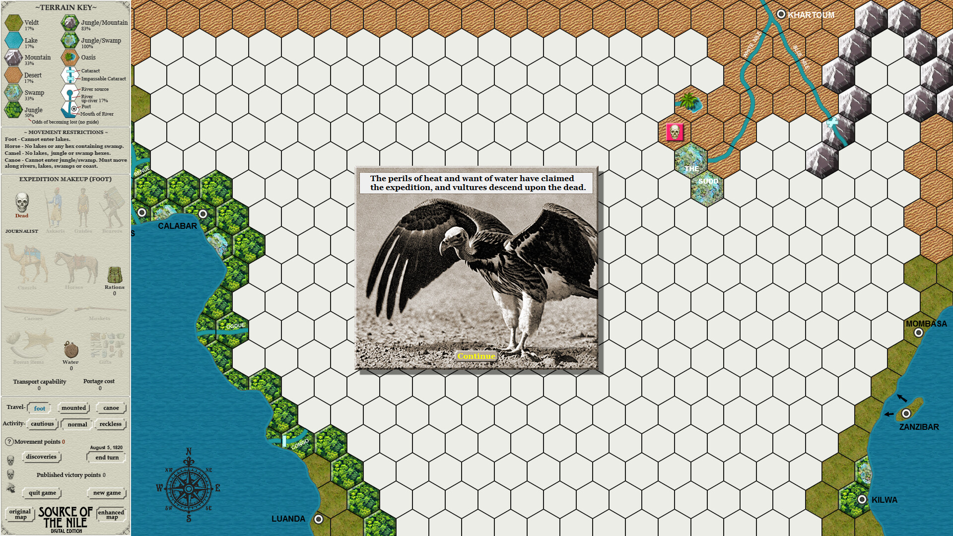 Source of the Nile Digital Edition screenshot 18