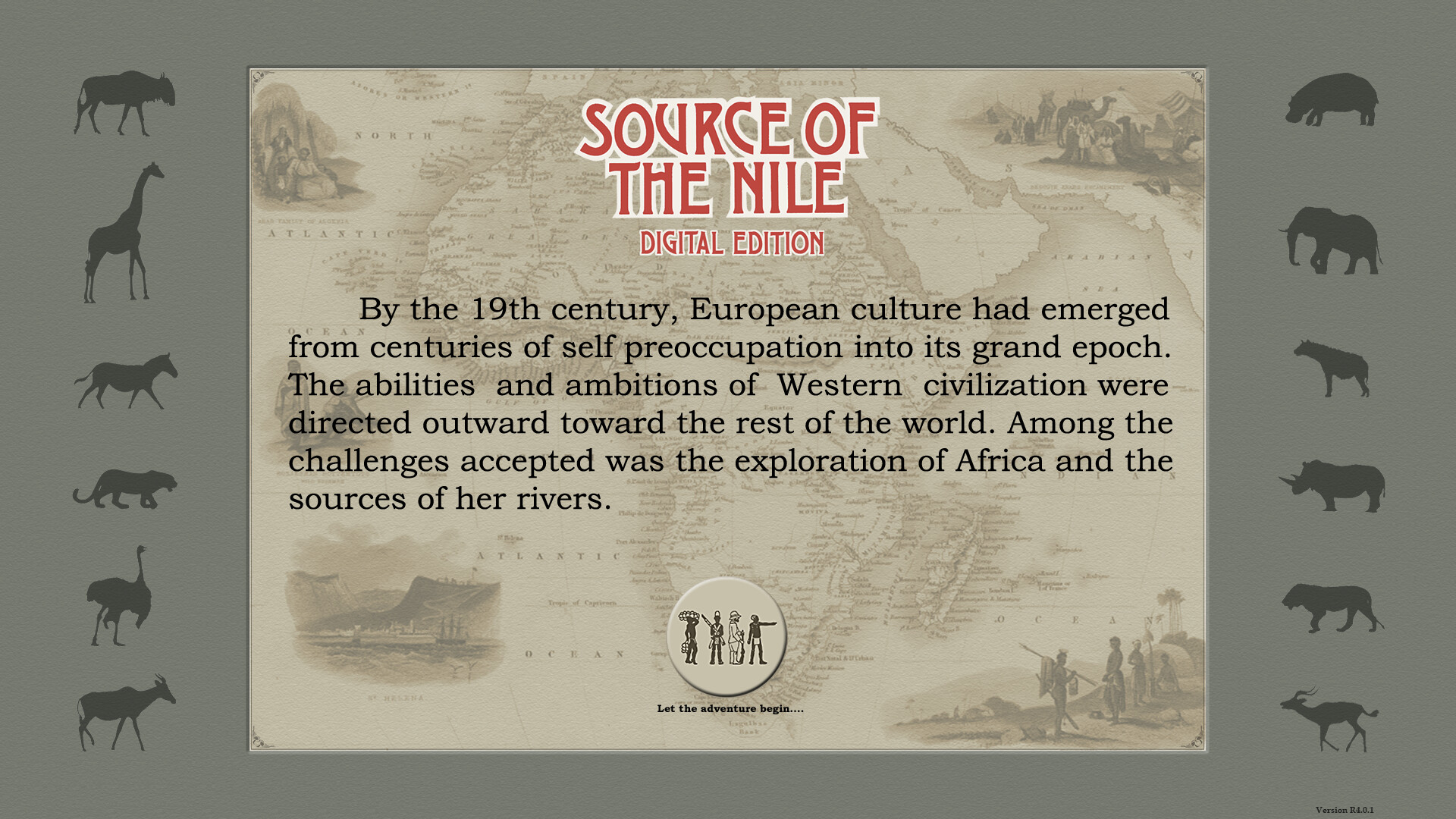 Source of the Nile Digital Edition screenshot #1