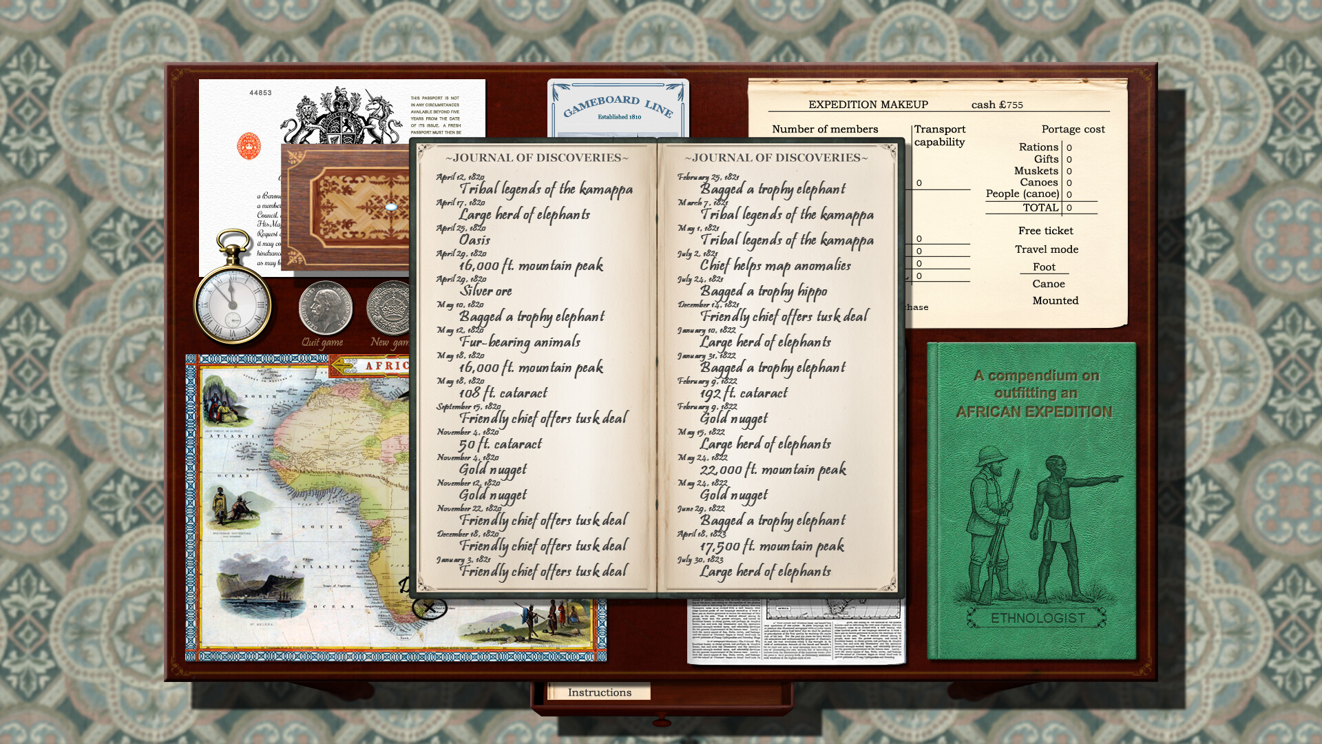 Source of the Nile Digital Edition screenshot 14