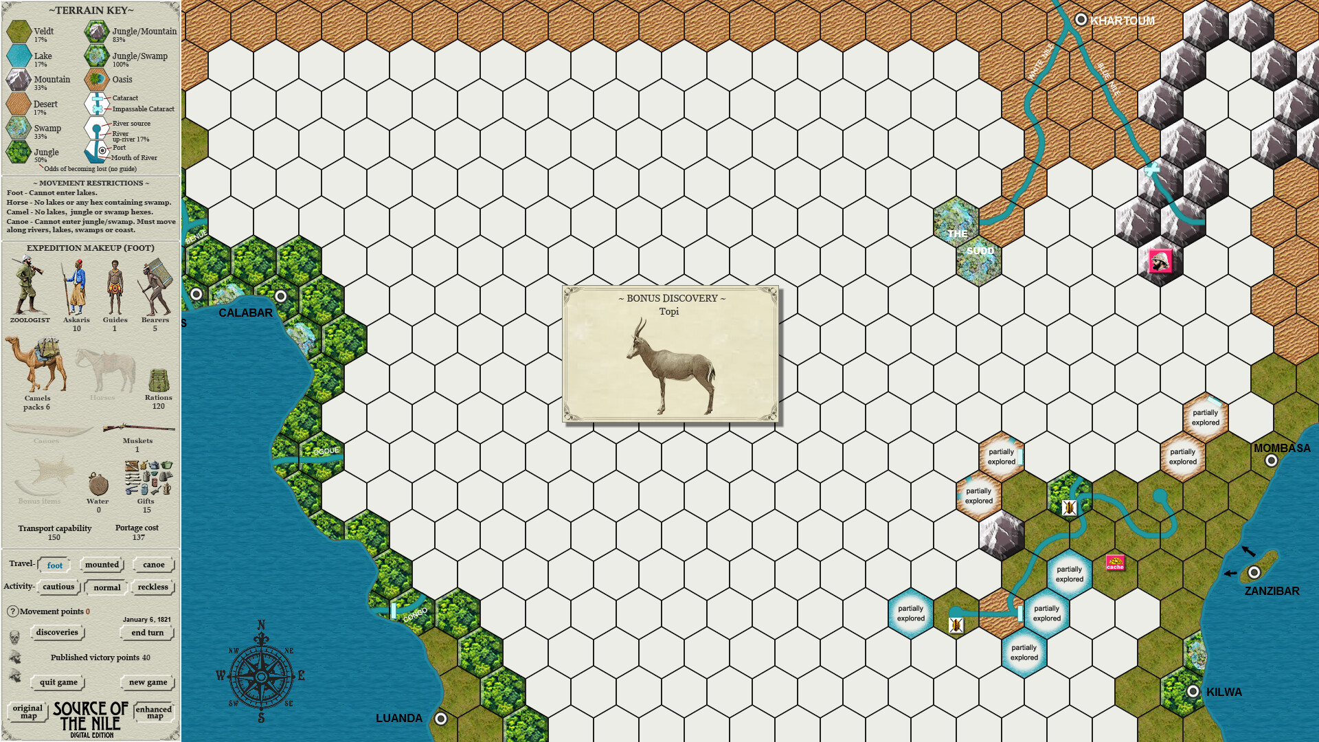 Source of the Nile Digital Edition screenshot #12