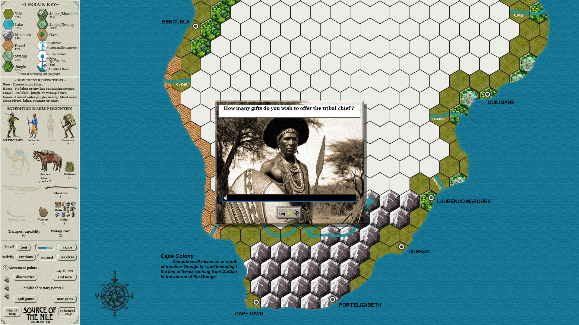 Source of the Nile Digital Edition screenshot 8