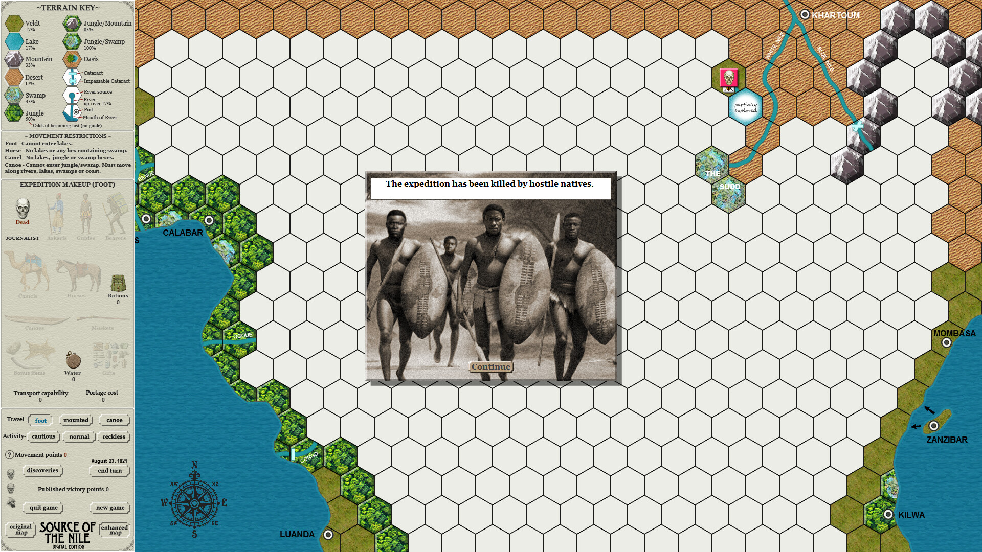 Source of the Nile Digital Edition screenshot 13