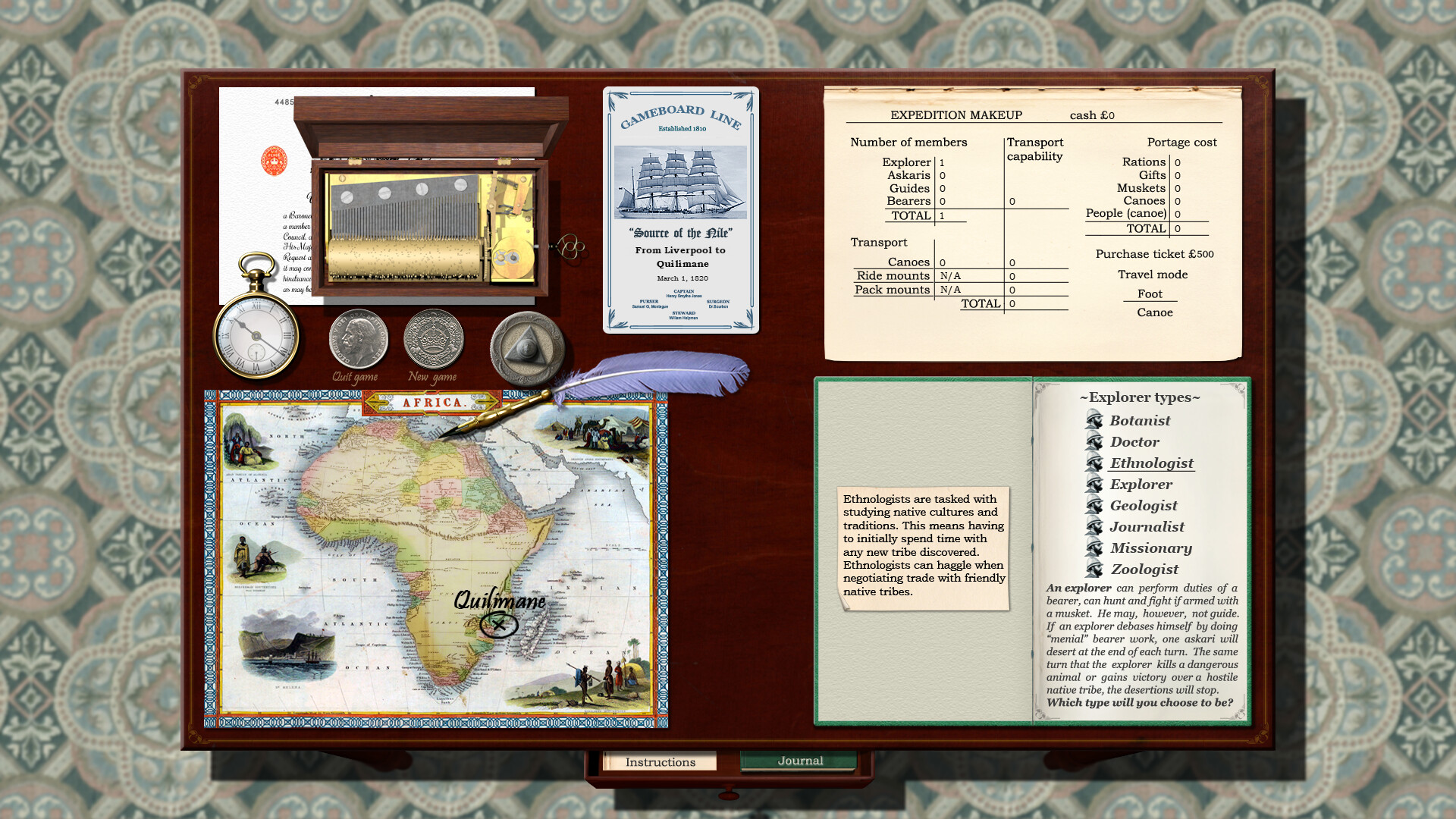 Source of the Nile Digital Edition screenshot 2
