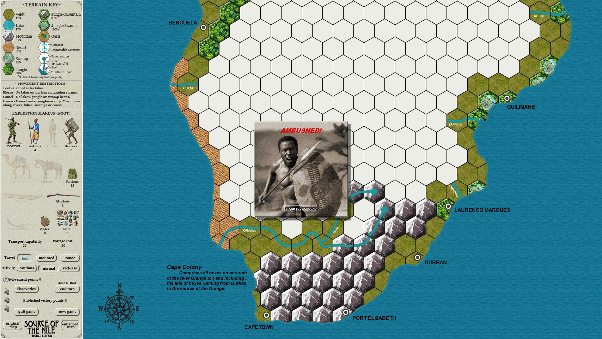 Source of the Nile Digital Edition screenshot 5
