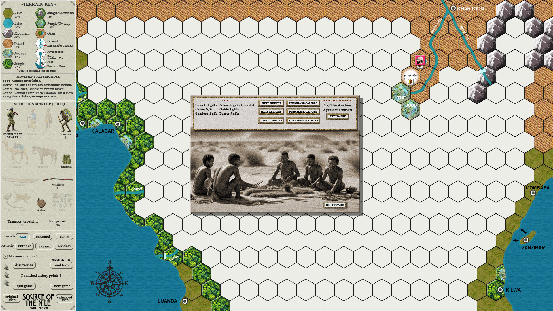 Source of the Nile Digital Edition screenshot 10