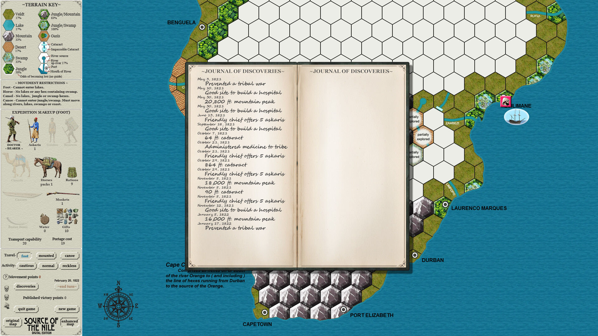 Source of the Nile Digital Edition screenshot 15