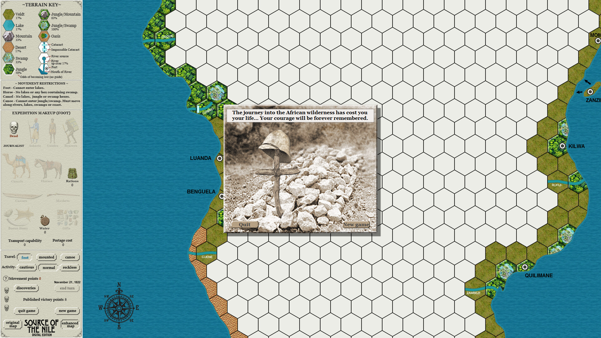 Source of the Nile Digital Edition screenshot 14
