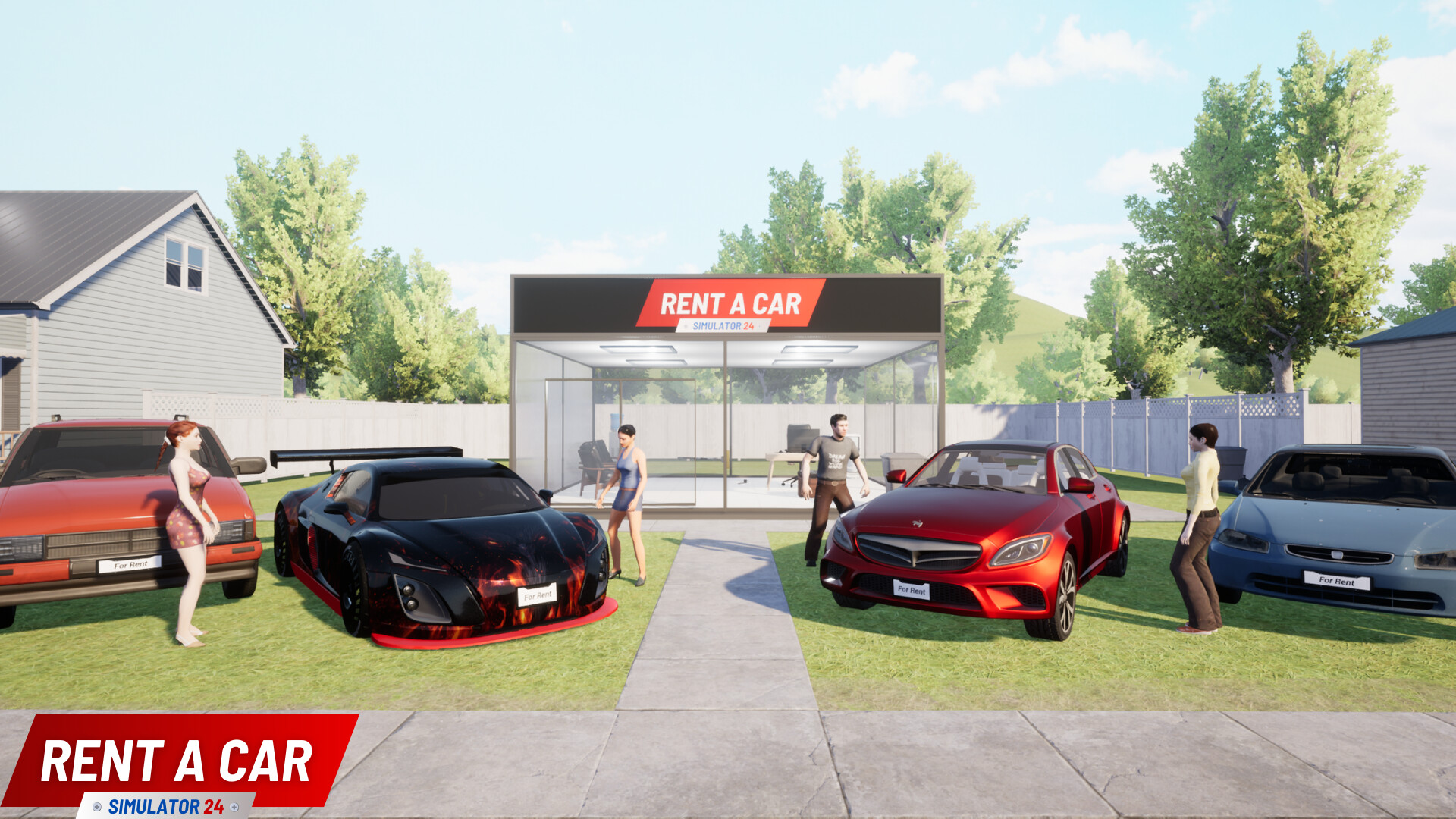 Rent A Car Simulator 24: Prologue screenshot #1