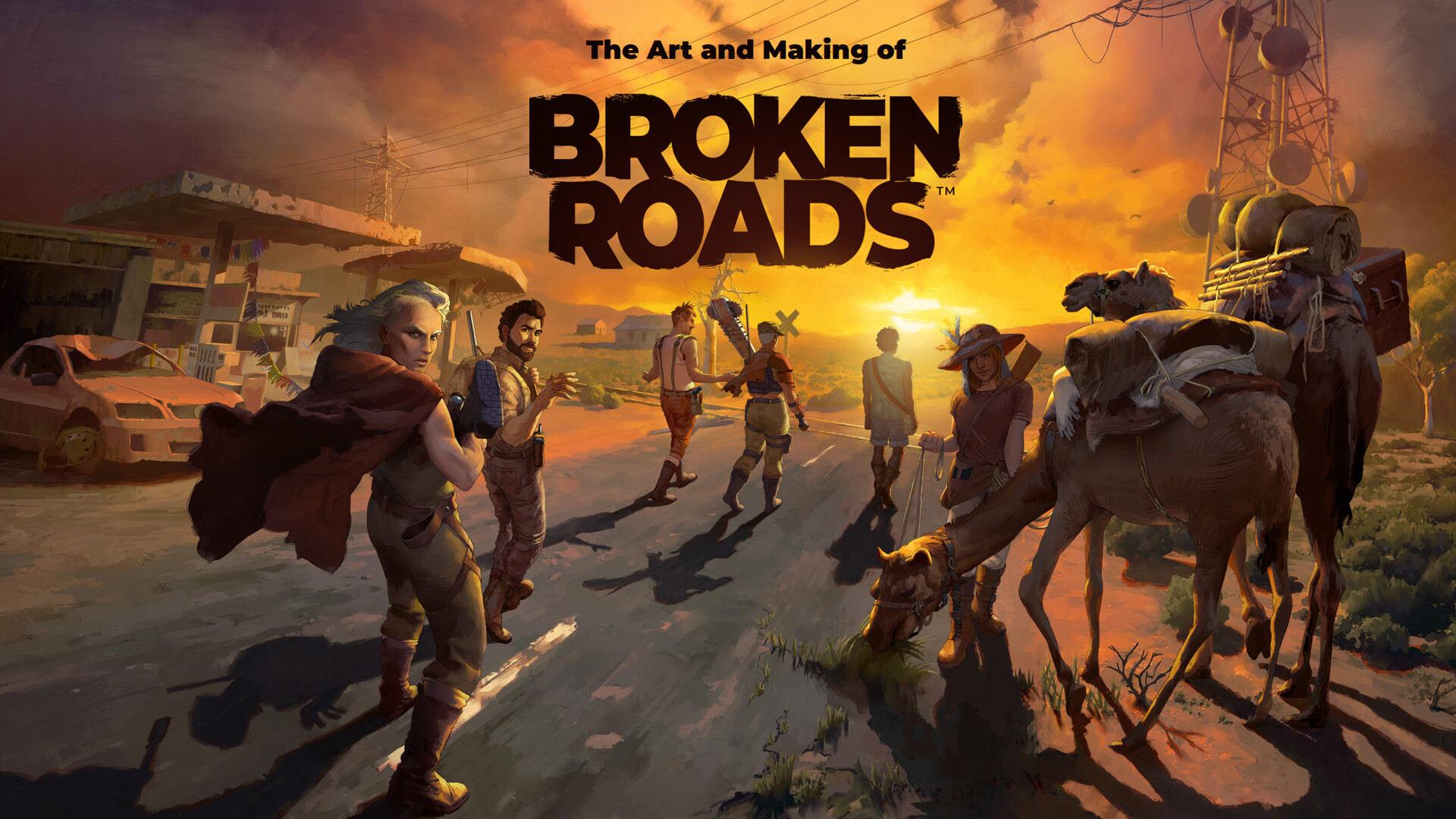 Broken Roads Artbook Featured Screenshot #1